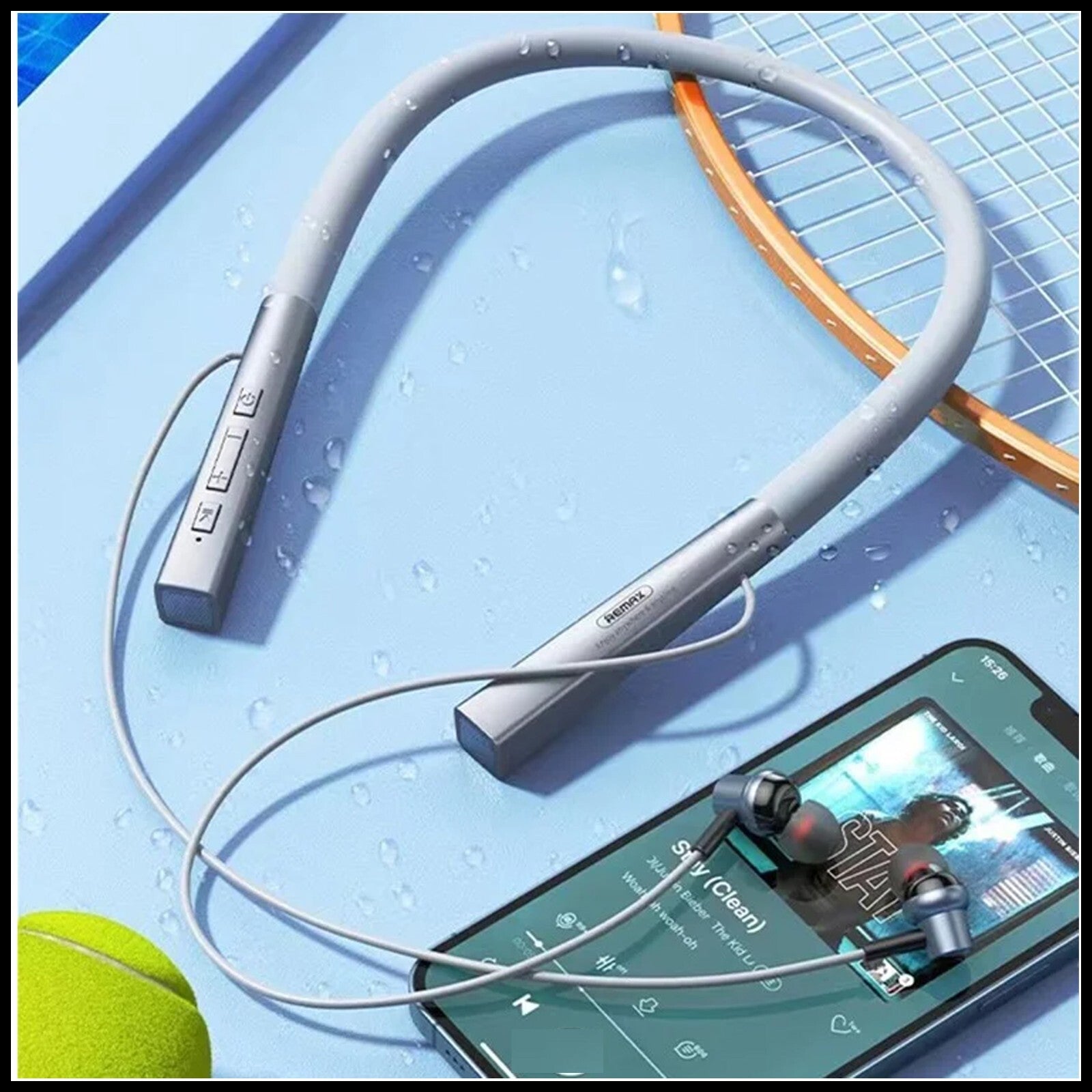 For Remax Earphones High Capacity Wireless Bluetooth Neckband Headphones