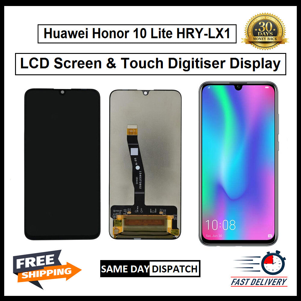 For Huawei Honor 10 Lite HRY-LX2 Display Screen Touch Digitizer Replacement LCD