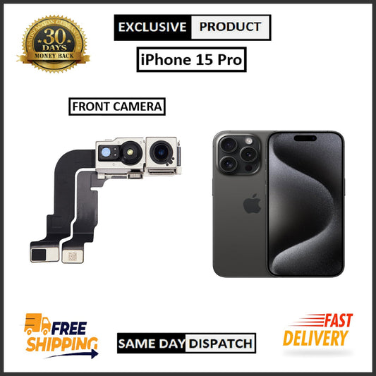 For Apple Gen iPhone 15 Pro Front Camera Replacement  With Proximity Sensor