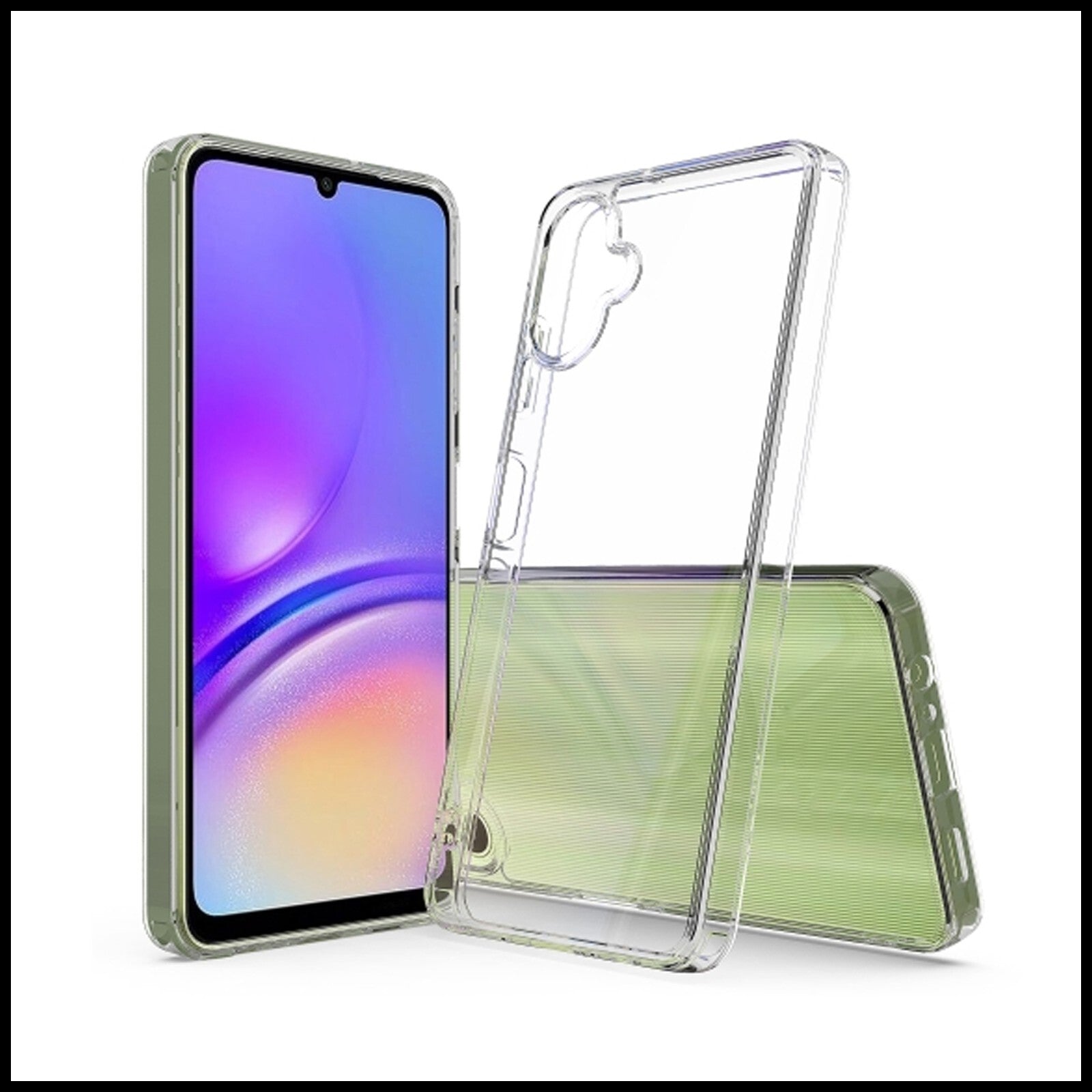 For Samsung Galaxy A05 Slim Clear Shockproof Gel Phone Cover