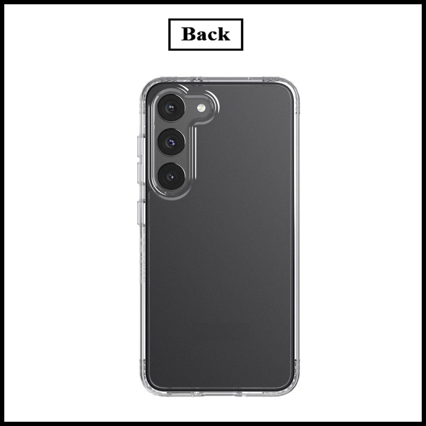 For Samsung Galaxy S23 Slim Clear Shockproof Gel Phone Cover