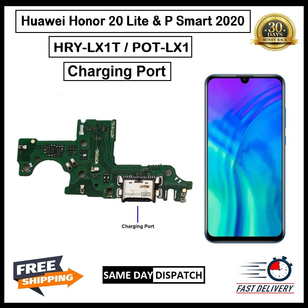 For Huawei Honor 20 lite & P Smart 2020 Replacement Charging Port Board Flex