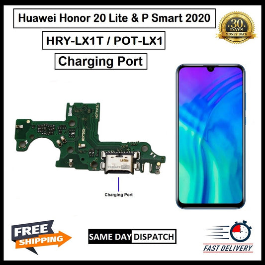 For Huawei Honor 20 lite & P Smart 2020 Replacement Charging Port Board Flex