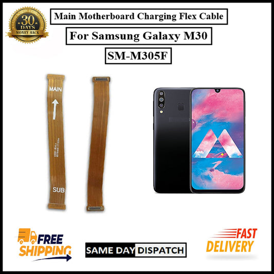 For Samsung Galaxy M30/SM-M305F Main Motherboard Charging Flex Cable Replacement
