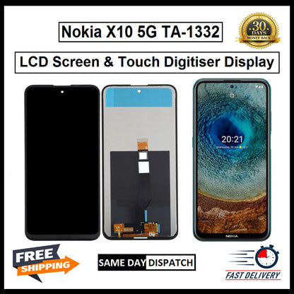 For Nokia X10 / TA-1332 LCD Screen Touch Digitizer Replacement Assembly