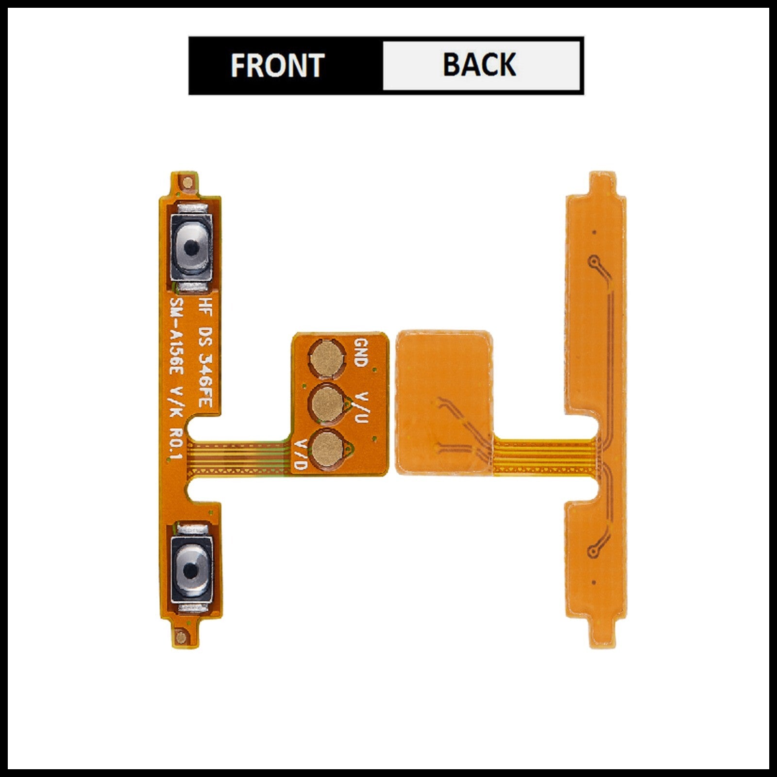 For Samsung Galaxy A15  / SM-A155F Volume Button Flex Cable Replacement