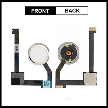 For iPad Air 2  A1566 / A1567 Genuine Home Button Flex Black / White