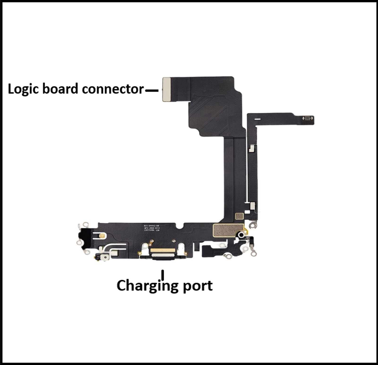 For Apple iPhone 15 Pro Max Type C Charging Port Flex Cable Replacement