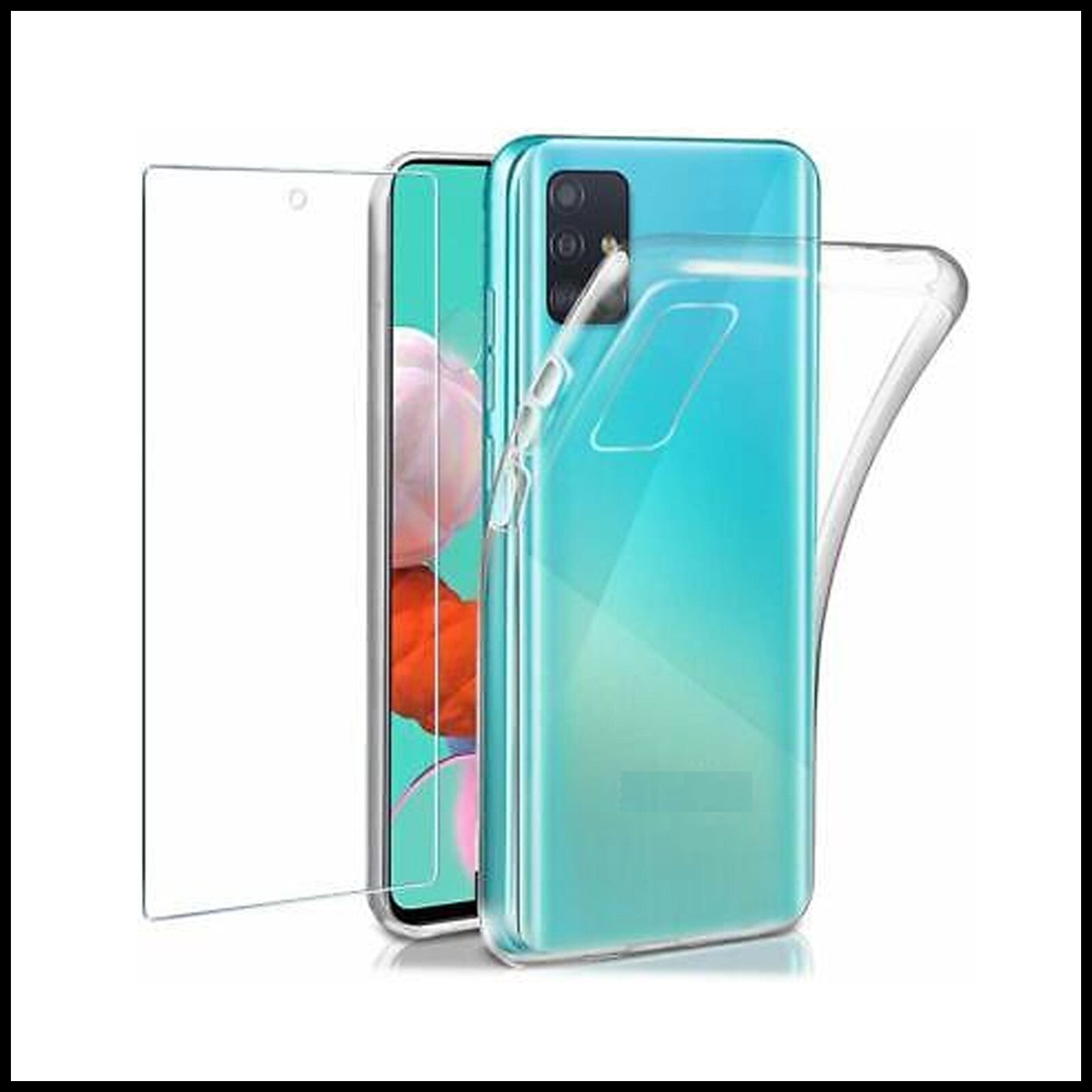 For Samsung Galaxy A51 5G Slim Clear Shockproof Gel Phone Cover