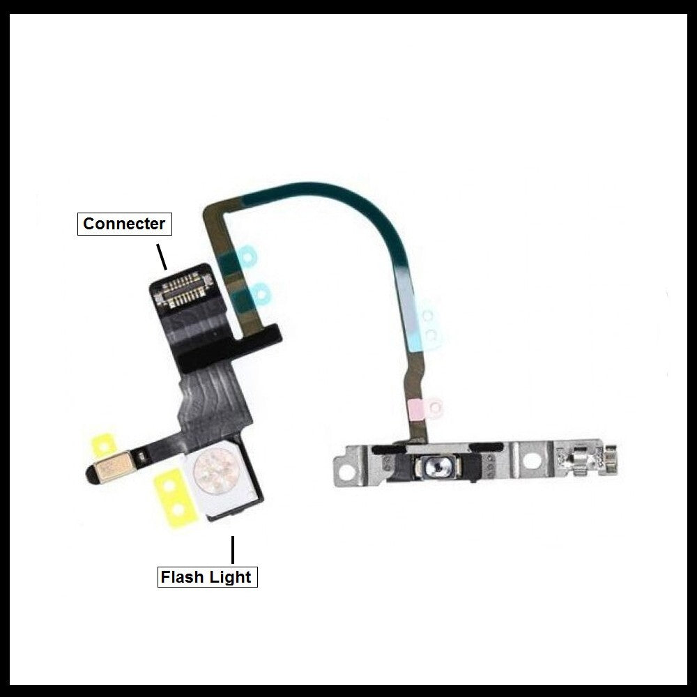 For iPhone XS Max Power Flex Cable & Volume Button Flex Replacement