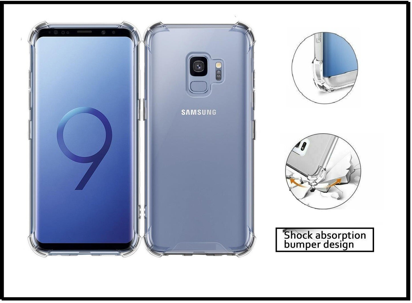 For Samsung Galaxy S9 King Kong Anti Burst & Silicon Shockproof Case Cover