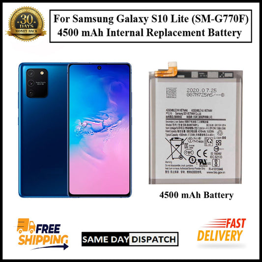 For Samsung Galaxy S10 Lite (SM-G770F) 4500mAh Internal Replacement Battery