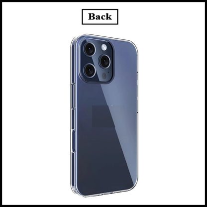 For Apple iPhone 16 Pro Slim Clear Shockproof Gel Phone Cover