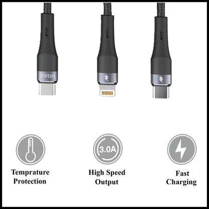 For Dadu Type-C to 2-in-1 Super Fast Charging Cable Type-C & iPhone