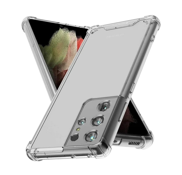 For Samsung Galaxy S21 Ultra 5G King Kong & Silicon Shockproof Case Cover