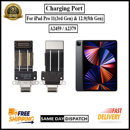 For iPad Pro 11 ( 3rd Gen ) / 12.9 ( 5th Gen ) Charging Port Flex Connector