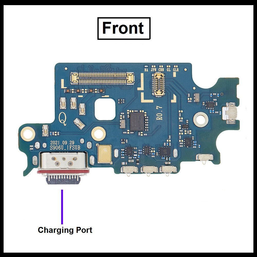 For Samsung Galaxy S22 Plus 5G/SM-S906B Charging Port BoardConnector Replacement
