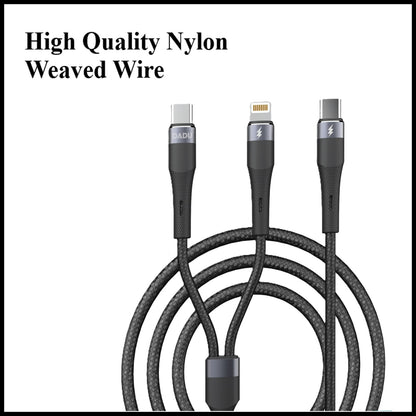 For Dadu Type-C to 2-in-1 Super Fast Charging Cable Type-C & iPhone