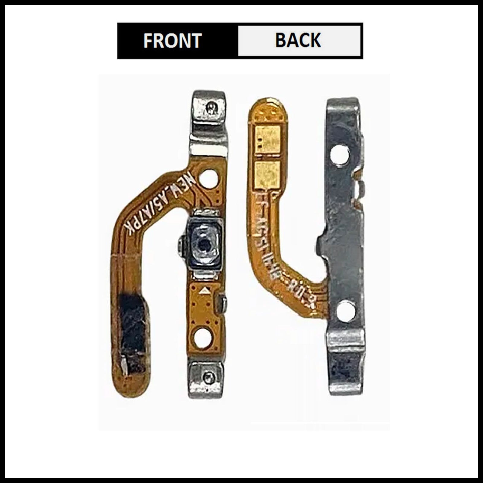 For Samsung Galaxy A5 (2016) / SM-A510F Power Button Flex Cable Replacement