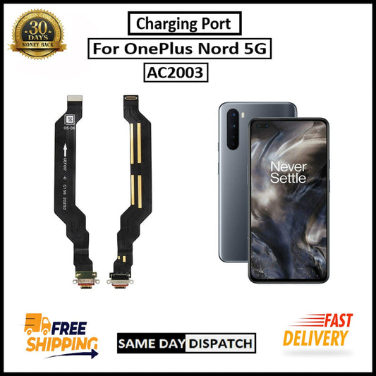 For OnePlus Nord 5G AC2003 Type C USB Replacement Charging Port Flex Connector