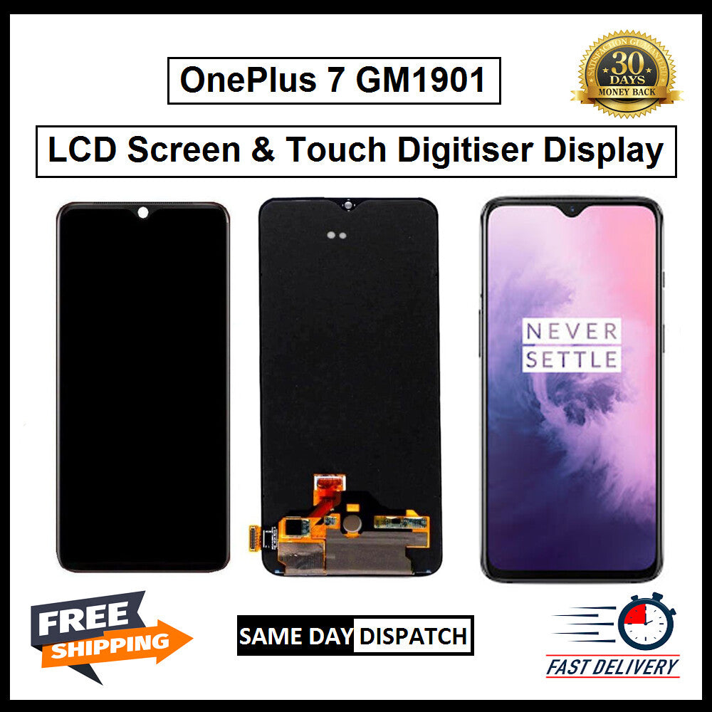 For OnePlus 7 / 1+7 / GM1901 Display Screen Touch Digitizer Replacement LCD