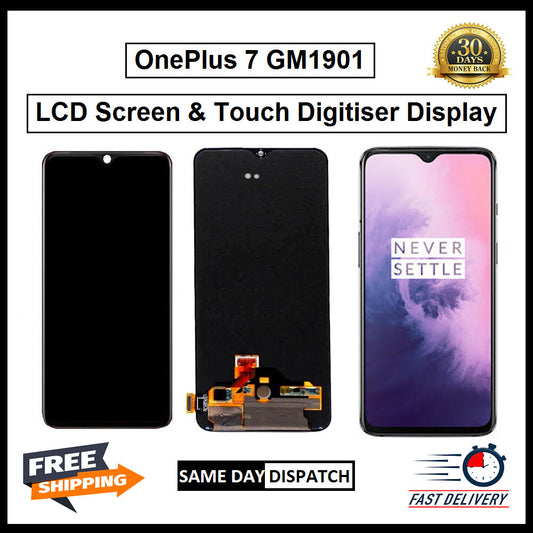For OnePlus 7 / 1+7 / GM1901 Display Screen Touch Digitizer Replacement LCD