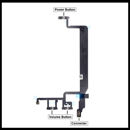 For iPhone 13 Pro Power Flex Cable & Volume Button Flex Replacement