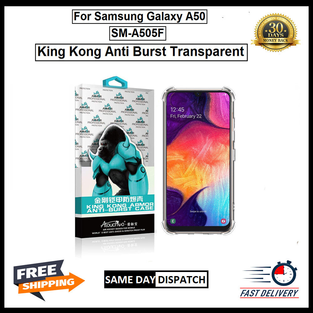 For Samsung Galaxy A50 King Kong Anti Burst & Silicon Shockproof Case Cover