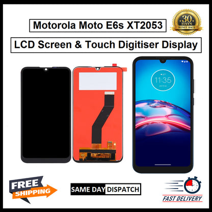 Motorola Moto E6s 2020 XT2053 Display Screen Touch Digitizer Replacement LCD