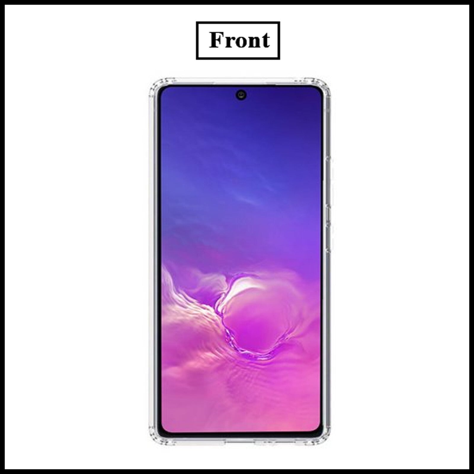 For Samsung Galaxy S10 Lite / A91 5G Slim Clear Shockproof Gel Phone Cover