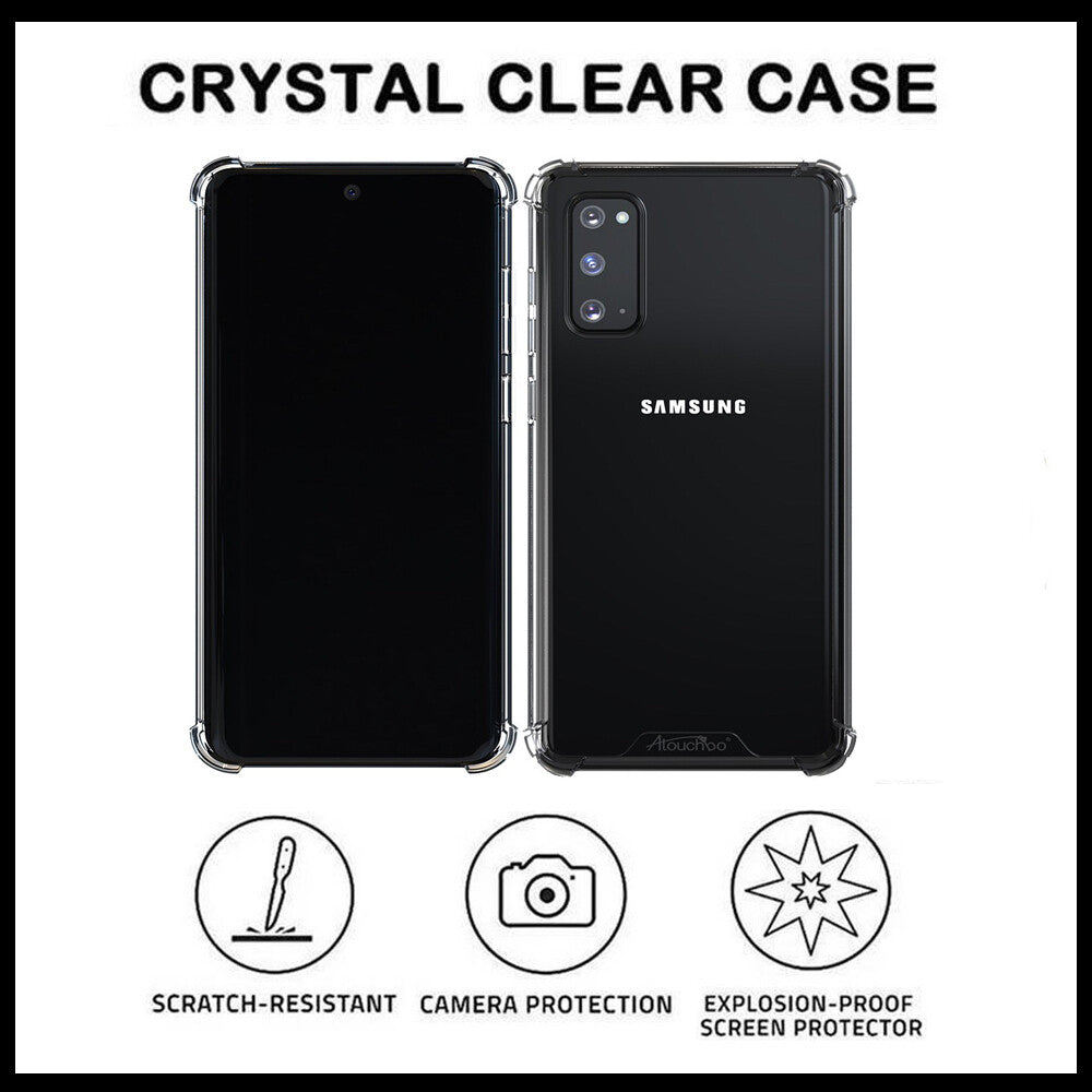 For Samsung Galaxy S20 Plus 5G King Kong & Silicon Shockproof Case Cover