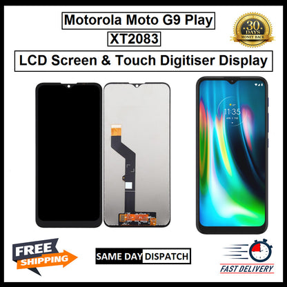 For Motorola Moto G9 Play  / XT 2083 Display Touch Digitizer Replacement LCD