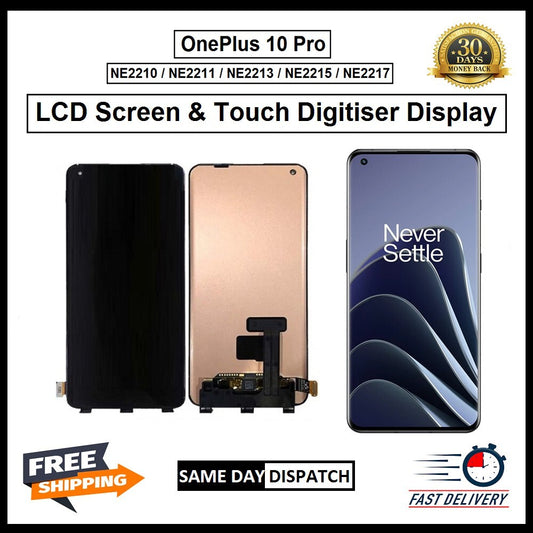 For OnePlus 10 PRO Display Screen Touch Digitizer Replacement LCD