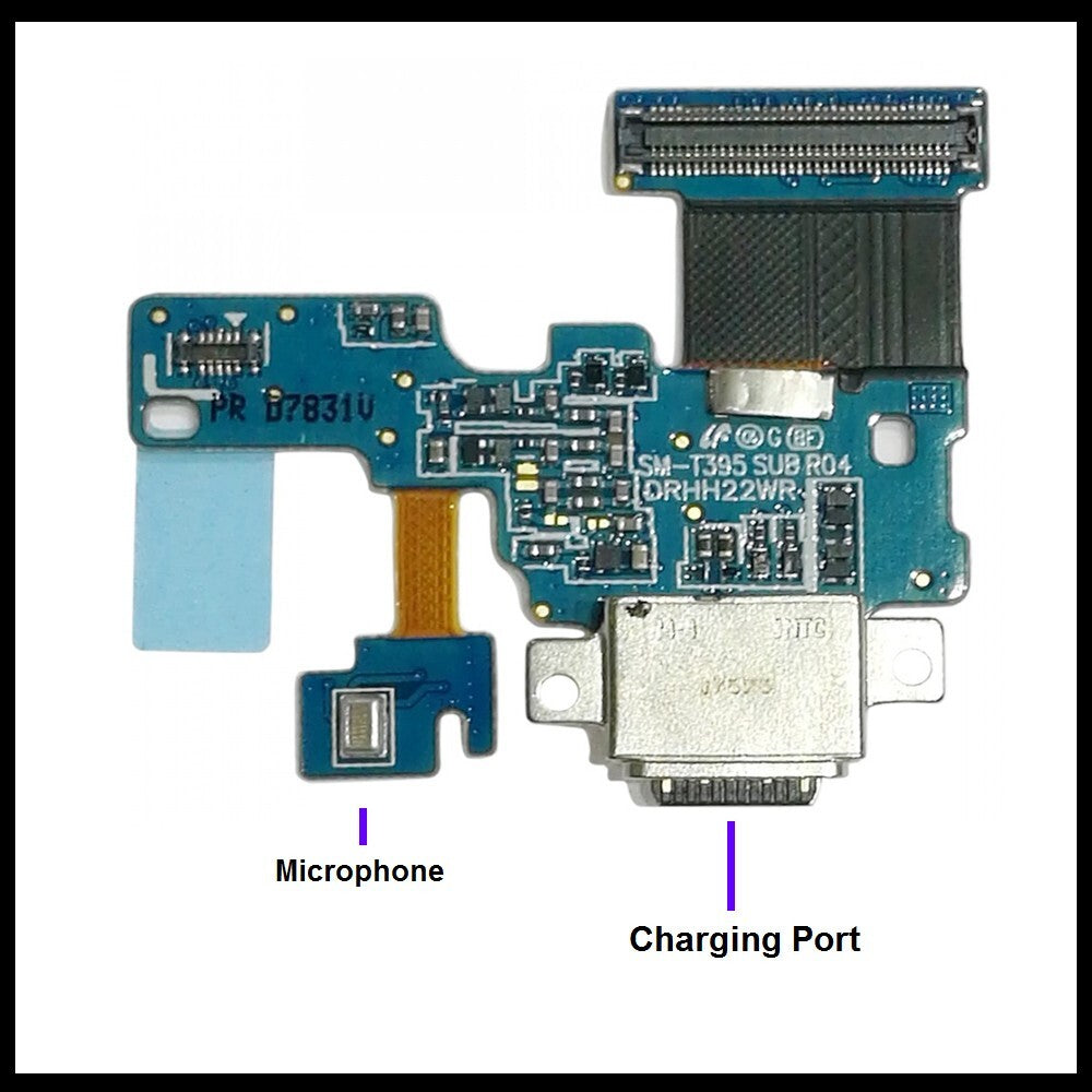 For Samsung Galaxy Tab Active 2 / SM-T395 TYPE C Charging Port Flex Replacement