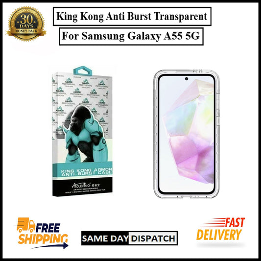 For Samsung Galaxy A55 5G King Kong Anti Burst & Silicon Shockproof Case Cover