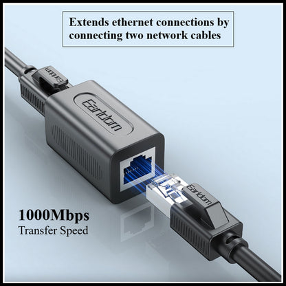 For Earldom 1000Mbps Ethernet Network Cable Adapter For RJ45 Connector