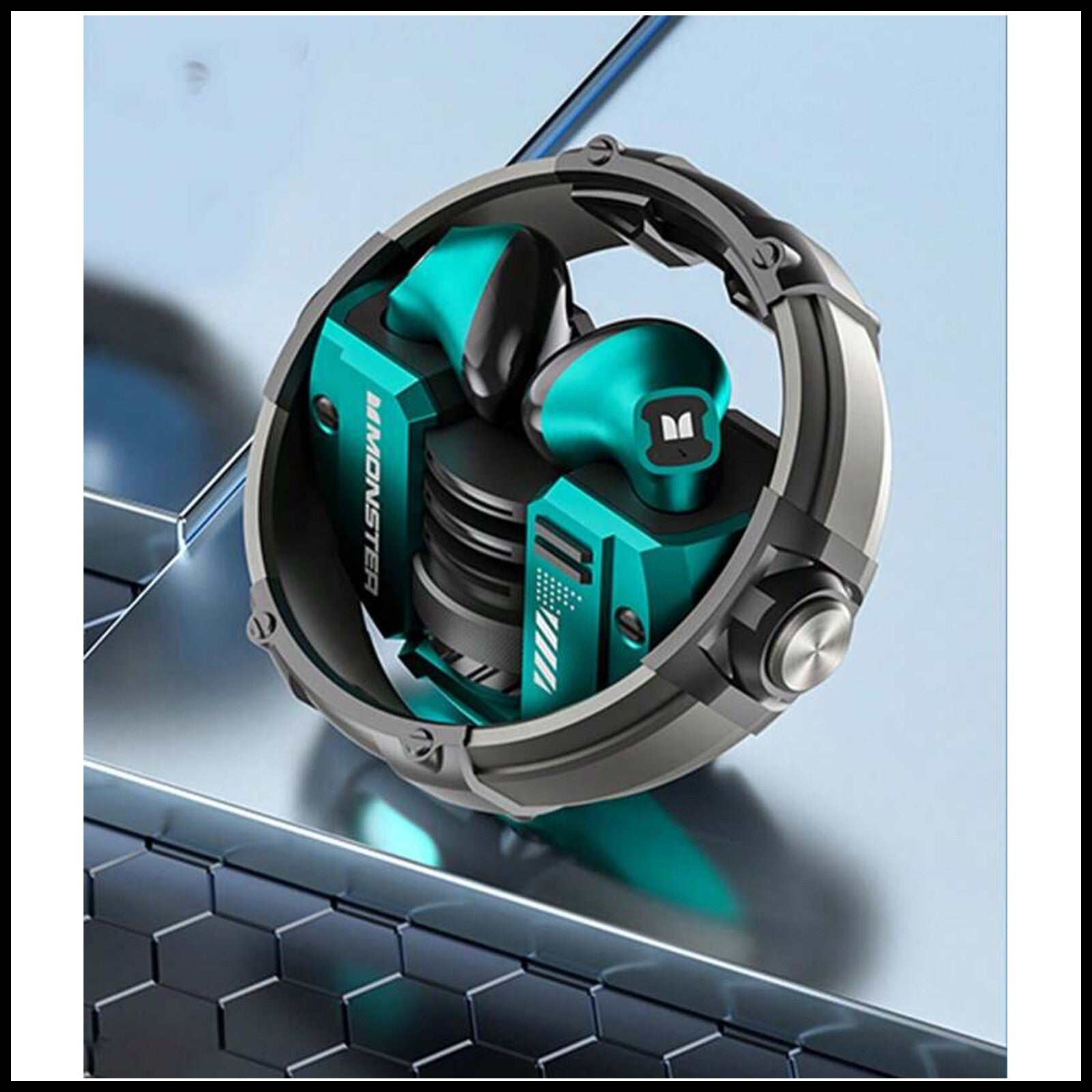 For Monster AIRMARS XKT10 Wireless Gaming Headphones With Noise Canceling & MIC