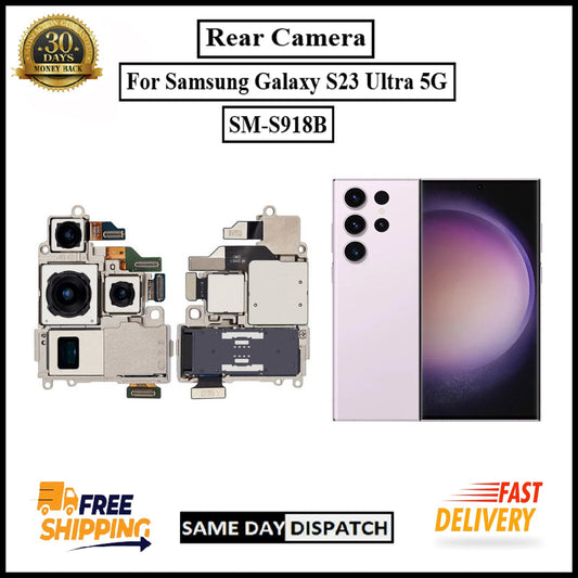 For Samsung Galaxy S23 Ultra 5G Genuine Rear (Back) Main Camera Replacement