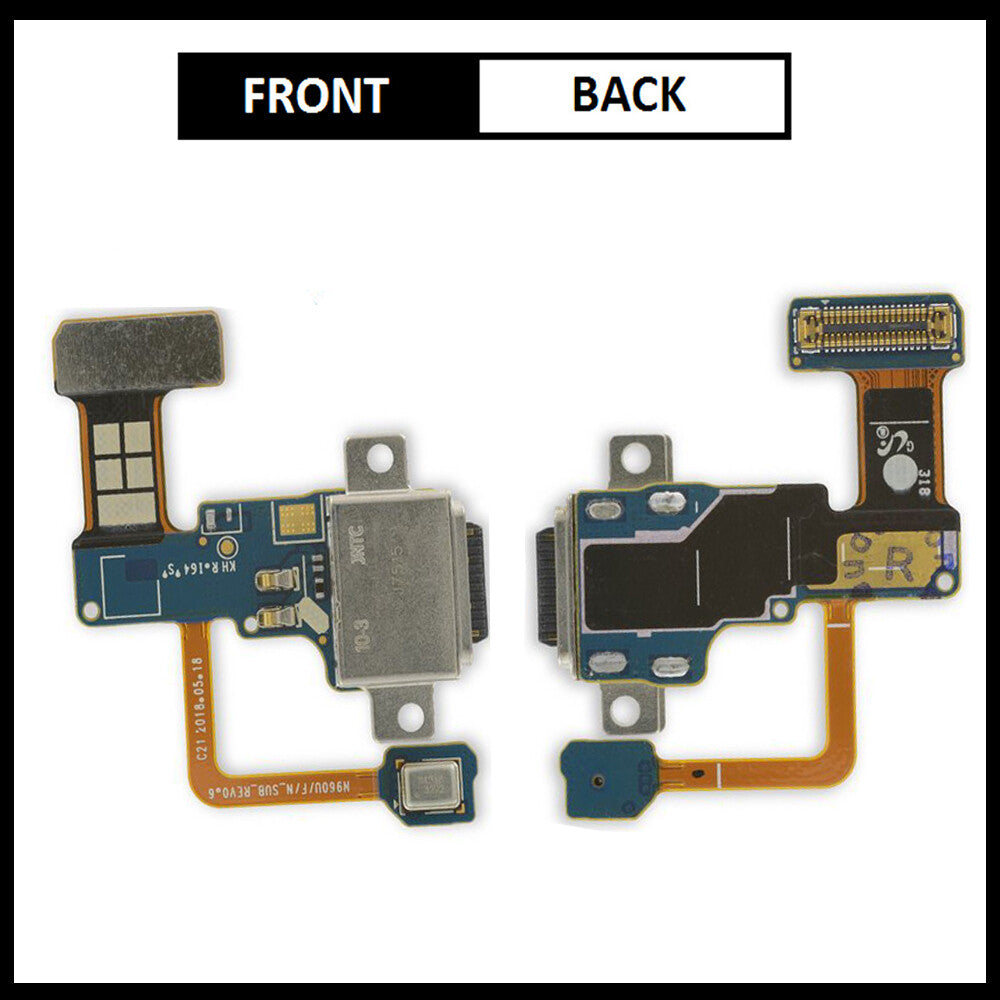 For Samsung Galaxy Note 9 N960F Charging Port Replacement With USB &Microphone  