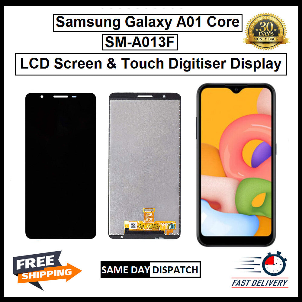 For Samsung Galaxy A01 Core / SM- A013F LCD Display Touch Digitizer Replacement