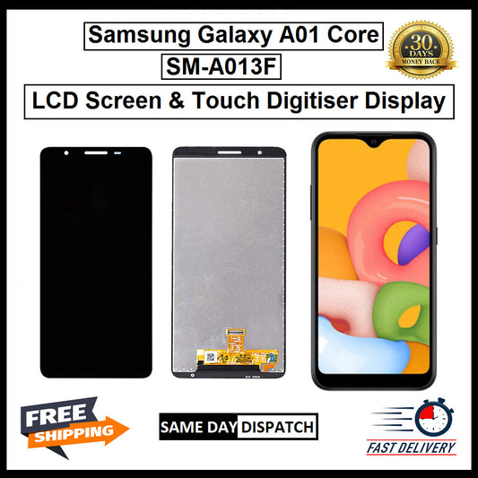 For Samsung Galaxy A01 Core / SM- A013F LCD Display Touch Digitizer Replacement