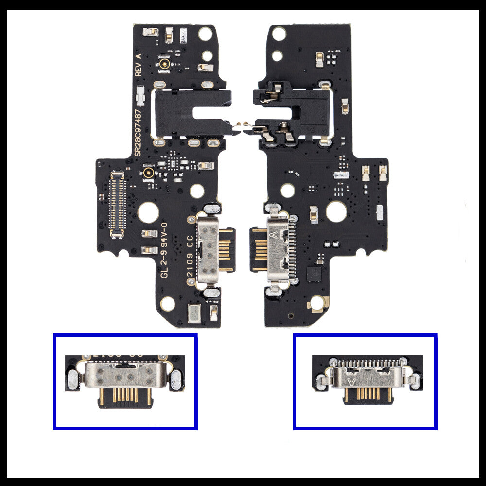 For Motorola Moto G50 5G / XT 2137-1 / XT 2137-2 Charging Port Flex Replacement 