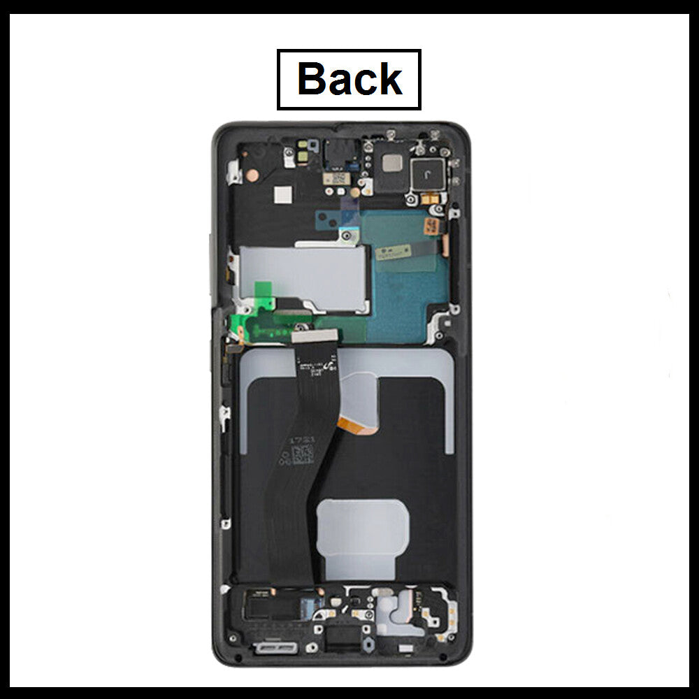 For Samsung Galaxy S21 Ultra / SM-G998F Black Screen Replacement LCD