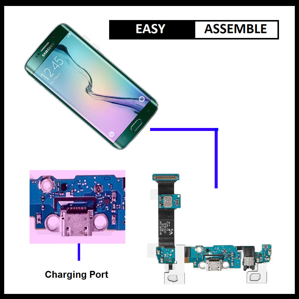 For Samsung Galaxy S6 Edge Plus (G928F) Charging Port With USB & Microphone  