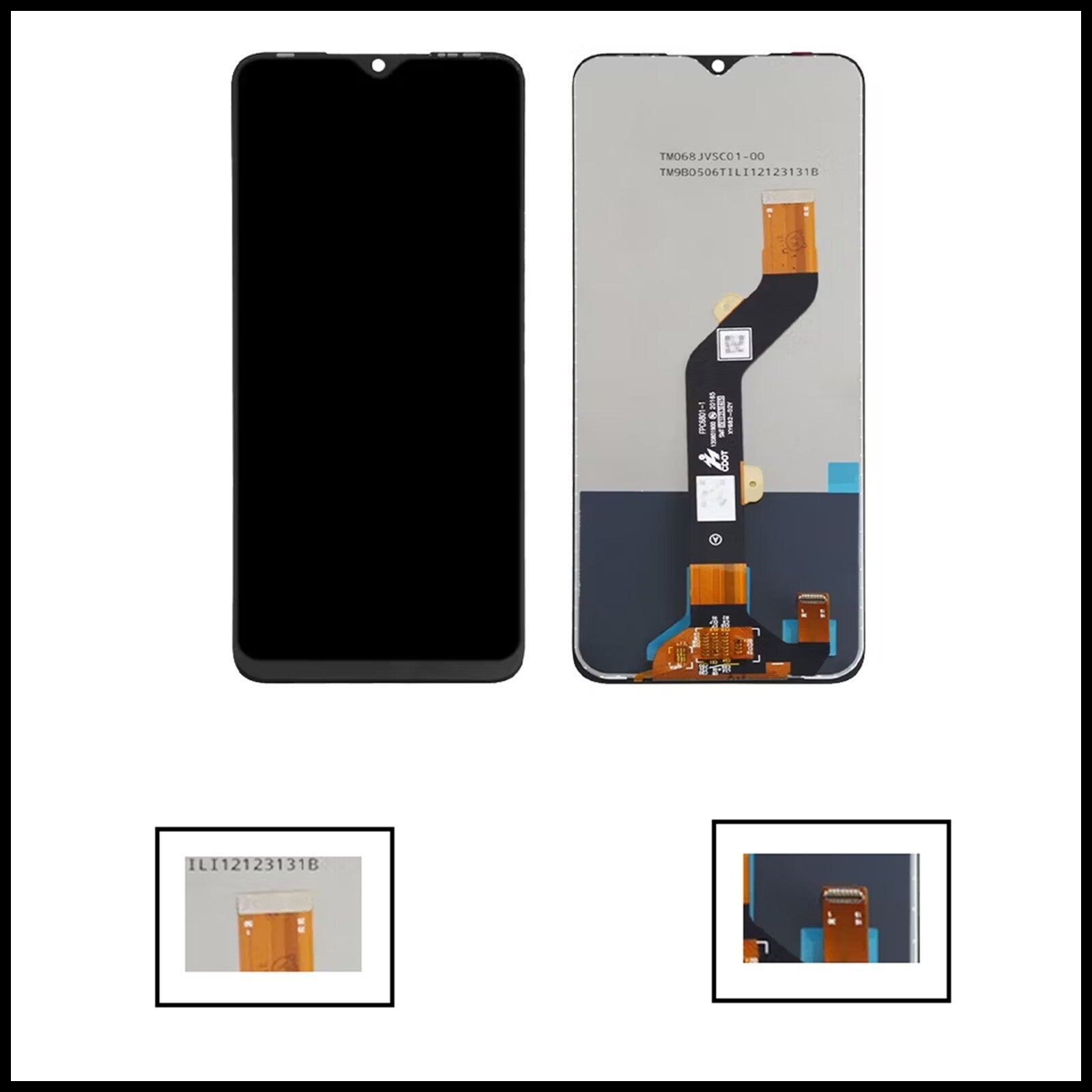 For Infinix Hot 11 2022 / X675 LCD Display Screen Touch Digitizer Replacement