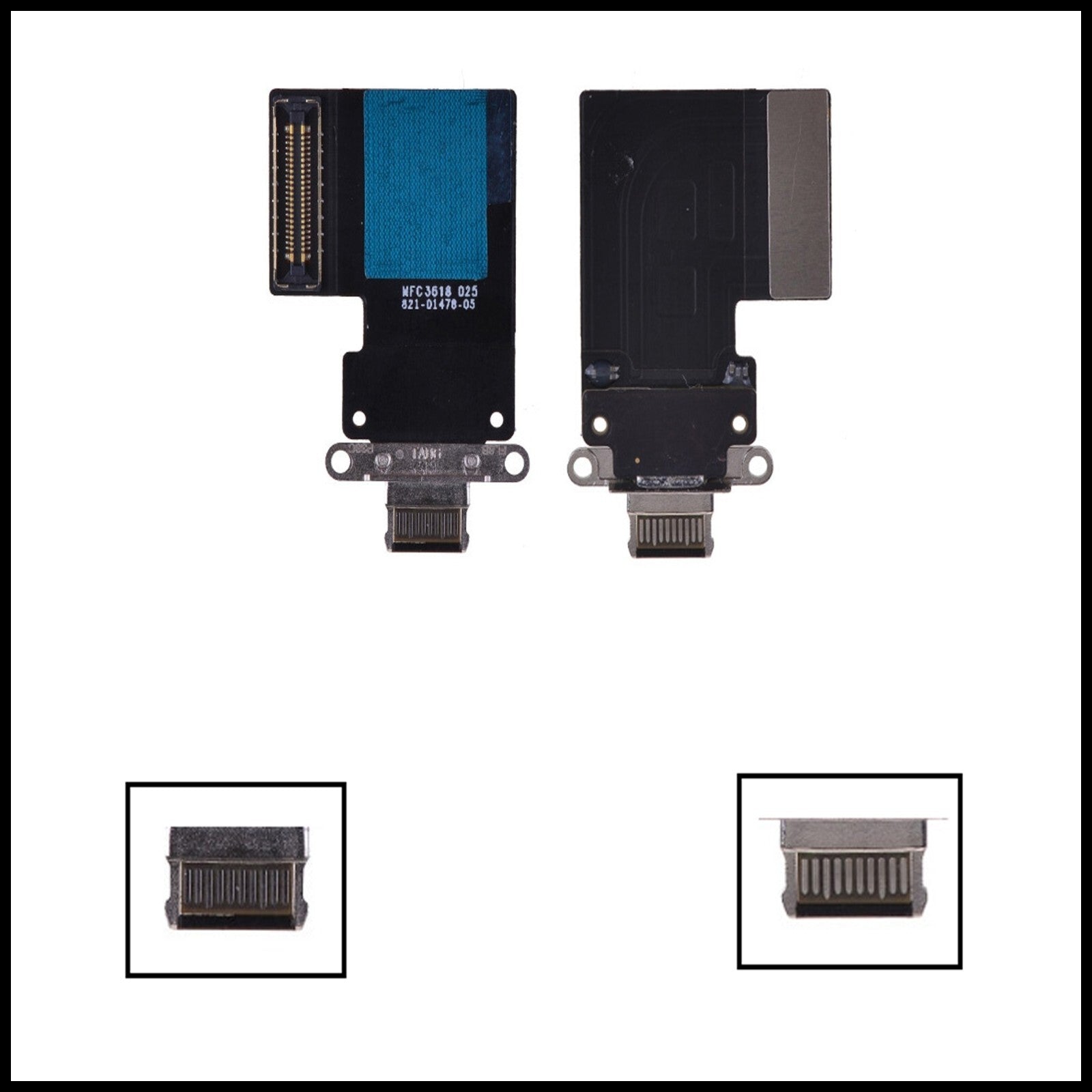 For iPad Pro 11 (2018) / 12.9 ( 2018 ) ( 3rd Gen ) Charging Port Flex Connector