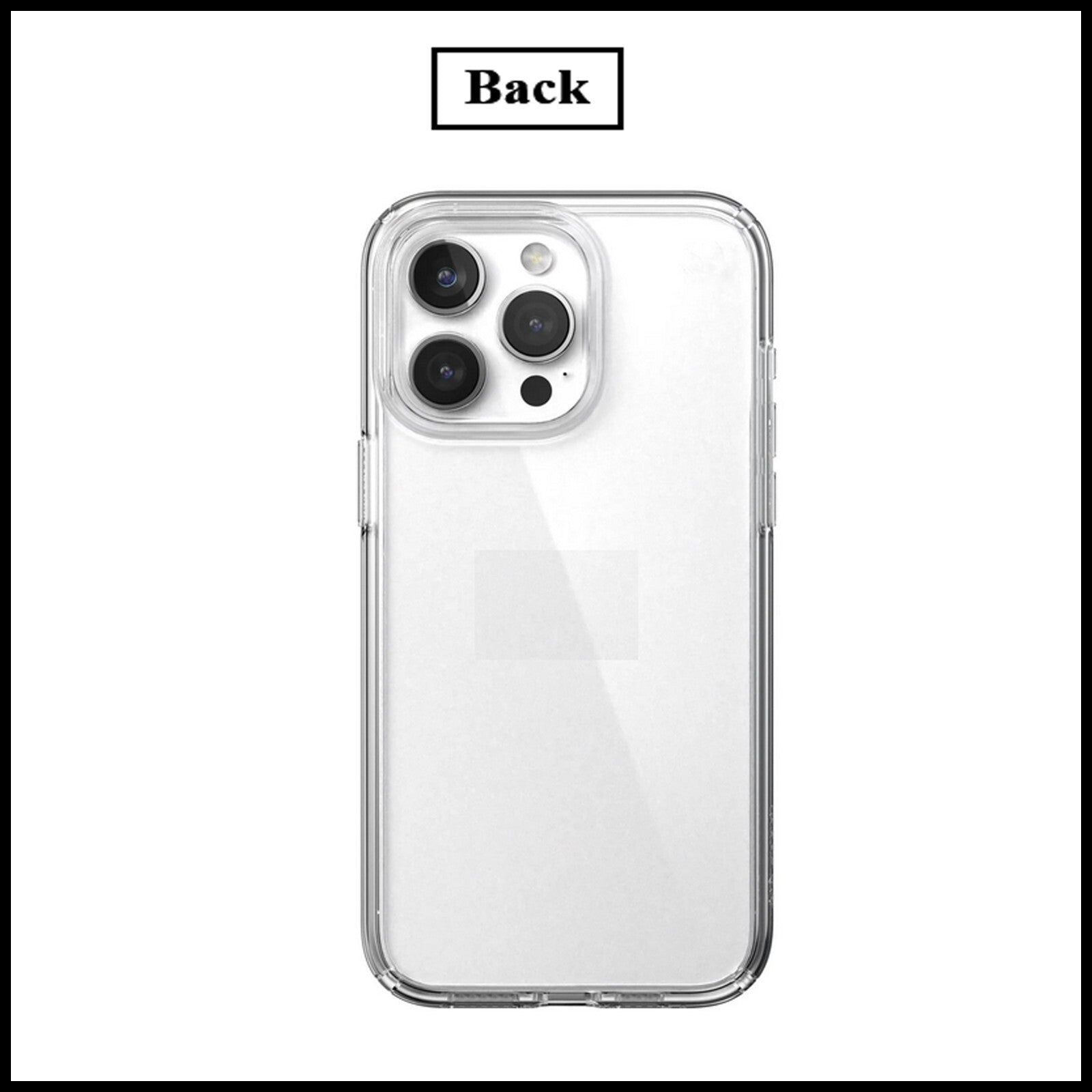 For Apple iPhone 15 Pro Slim Clear Shockproof Gel Phone Cover