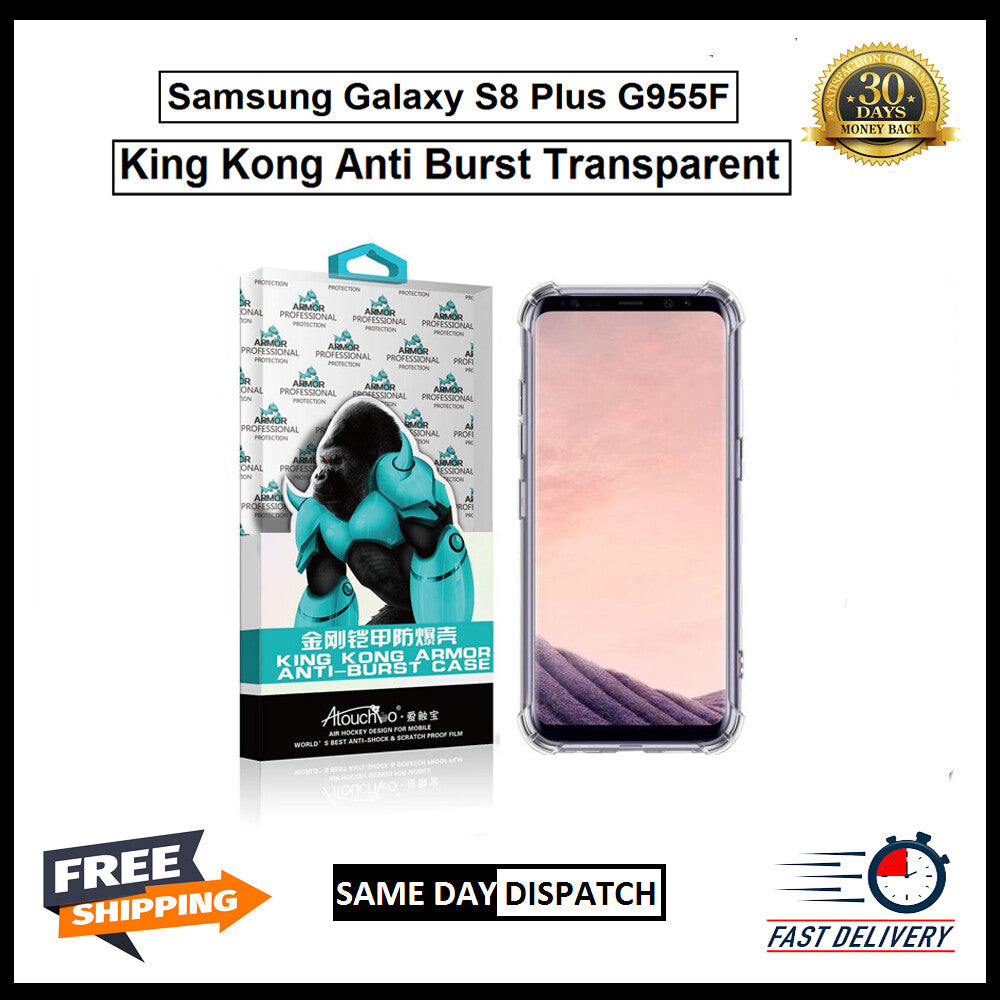 For Samsung Galaxy S8 PLUS King Kong Anti Burst & Silicon Shockproof Case Cover