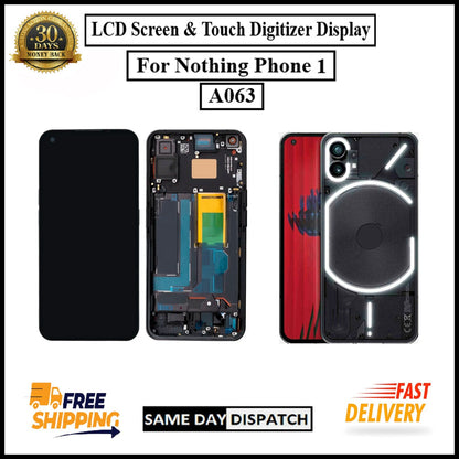 For Nothing Phone 1 / A063 LCD Display screen Touch Digitizer Replacement