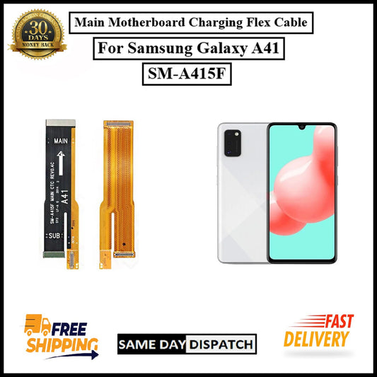 For Samsung Galaxy A41/SM-A415F Main Motherboard Charging Flex Cable Replacement